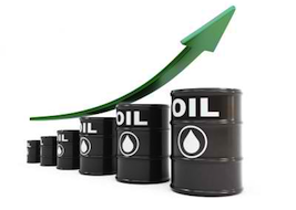 crude oil prices rising