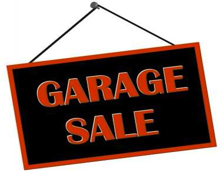 garage sale, yard sale, sale items, clearance, for sale