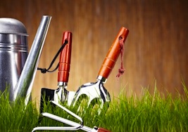 garden tools, garden, fertilizer, planting, watering