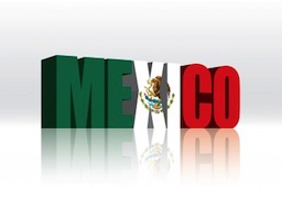 mexico in flag colors