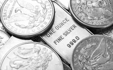 silver coins bars