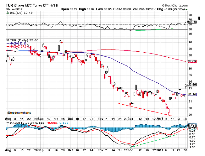 Turkey Etf Chart