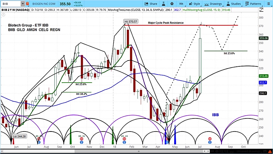 Biib Stock Chart