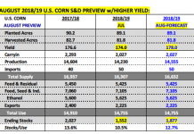 U.S. Corn Futures Weekly Outlook (August 6): Data Overload! corn supply demand data planted acres yiled harvest_august 6