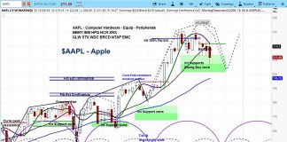 Apple’s Stock Declines on Weak Guidance: Pullback Targets $200 apple stock forecast aapl investing outlook lower chart november year 2018
