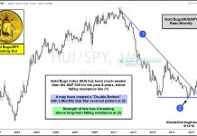 This Gold Bugs Ratio Has Metals Bulls Cheering! gold bugs index hui break out higher bull market august year 2019