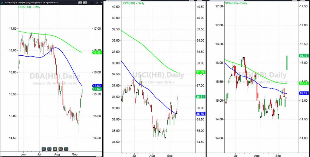 crude oil price rally higher commodities chart image september 16