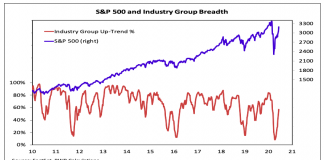 2020 Providing Plenty of Volatility but Little Progress s&p 500 sector breadth chart composite investing image june 12