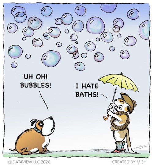 stock market bubbles humor