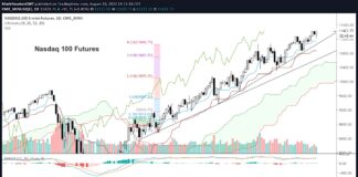 Bifurcated Stock Market Frustrating Bulls and Bears nasdaq 100 index rally new all time highs week august 21 investing chart image