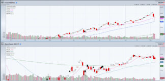 Stock Market Selloff: Watch The 50-Day Moving Average! qqq iwm etfs investing performance analysis september correction decline chart image