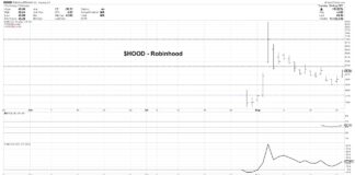 What’s Wrong With Robinhood’s Stock Post-IPO? robinhood stock price trading ipo hood selling bearish decline analysis chart image