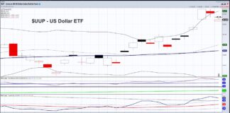 Weekend Market Update: U.S. Dollar Has Had Its Day uup us dollar etf price reversal lower investing analysis chart image