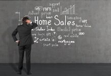 internet home sales rising image