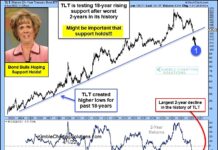 Treasury Bonds ETF (TLT) Teetering After Worst 2-Years in History! tlt treasury bond etf long term bull market trend higher analysis important chart year 2022