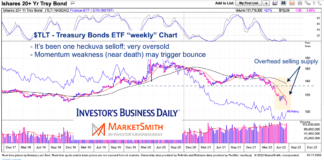 Are Treasury Bonds Nearing Tradable Rally? tlt treasury bond trading bear market decline analysis month june year 2022