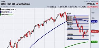 S&P 500 Futures Fail 4,000 As Market Downtrend Looms s&p 500 index fibonacci retracement price targets chart july