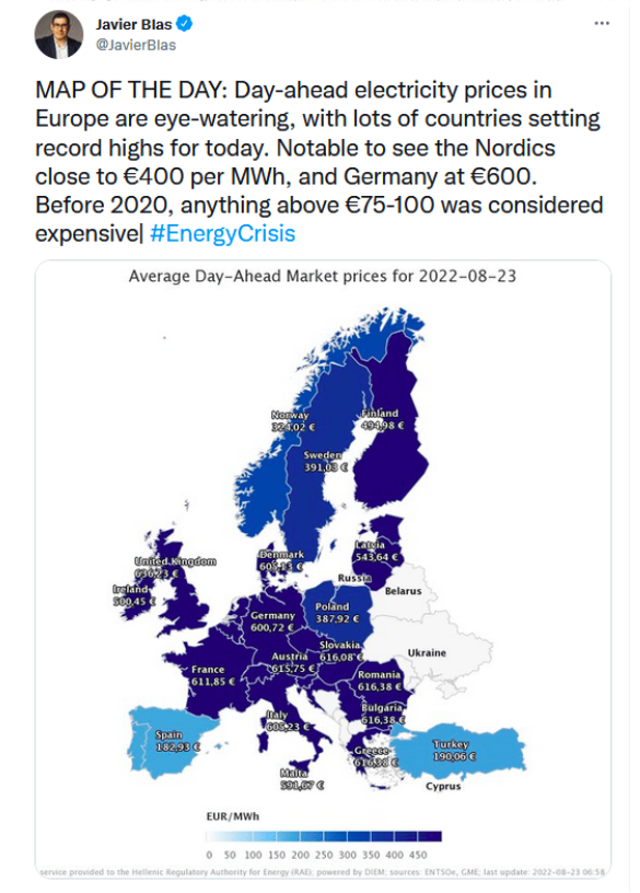 energy crisis europe tweet