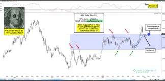 Is the US Dollar About To Fall Another 10 Percent? us dollar index decline technical trend support important chart history