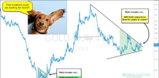 This Ratio Chart Says Gold To Outperform Stocks For Years gold to dow industrials ratio price chart precious metals investing bullish