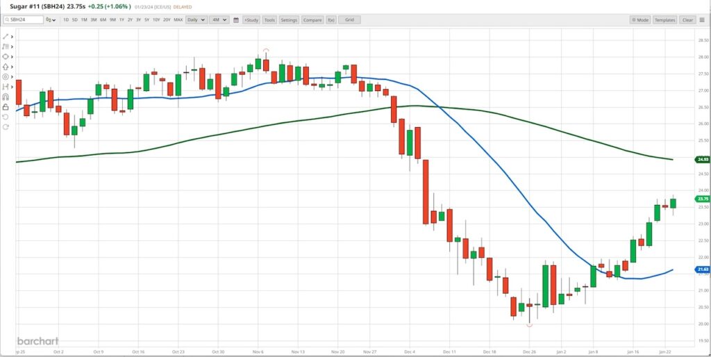 sugar futures price rally analysis trading chart