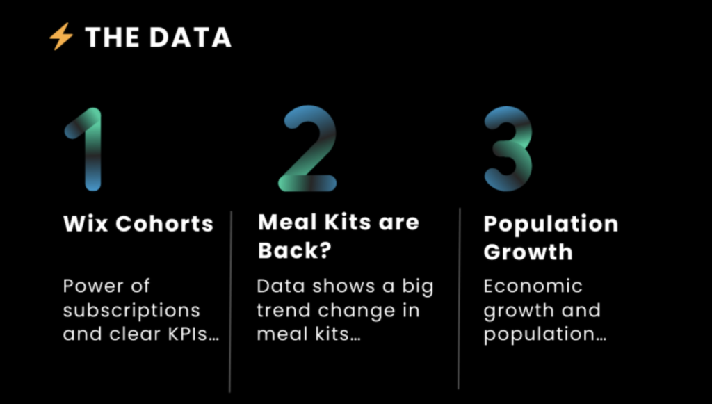 3 important economic data points population growth