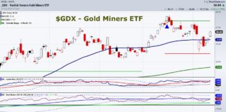 Gold Miners (GDX) Rally As Gold Trades Over $2500 per Ounce gold miners etf gdx rally higher price investing chart buy august 13