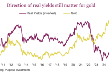 Has the Gold Price Rally Lost Its Luster? gold price history comparison treasury bond yields investing chart