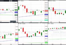 What Do Key Stock Market ETFs And Bitcoin Think Of High Flying Stocks? stock market etfs trading performance weakness february investing chart