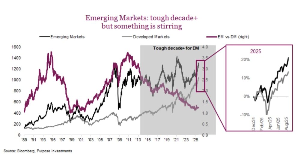 emerging markets performance analysis last 20 years historical investing chart