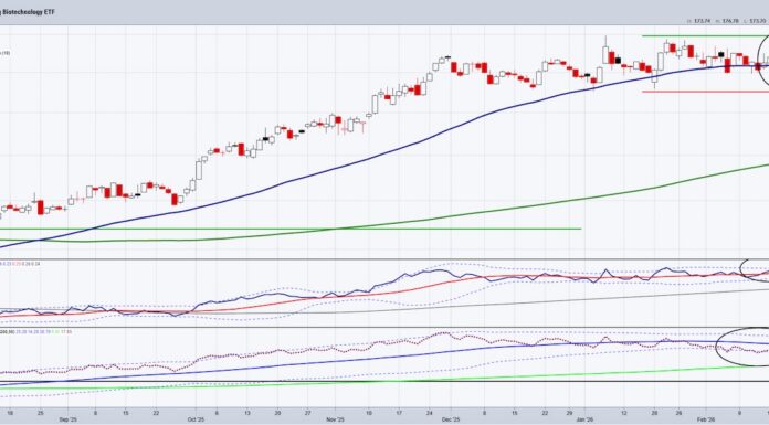 Big Pharma Is Buying — Why Biotech Stocks Could Outperform in 2026 biotechnology sector etf ibb trading range breakout potential important investing chart image year 2026