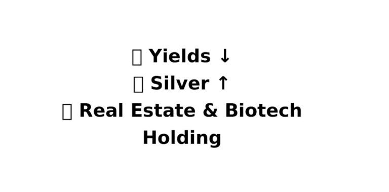 bond yields silver prices and real estate image